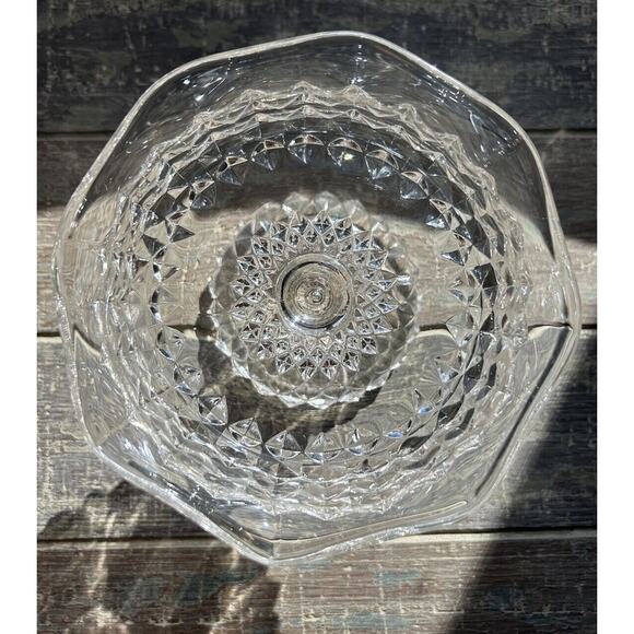 EAPG Bryce Bros Amazon Sawtooth Footed Compote Scallop Rim Early American 1890's - Picture 14 of 16